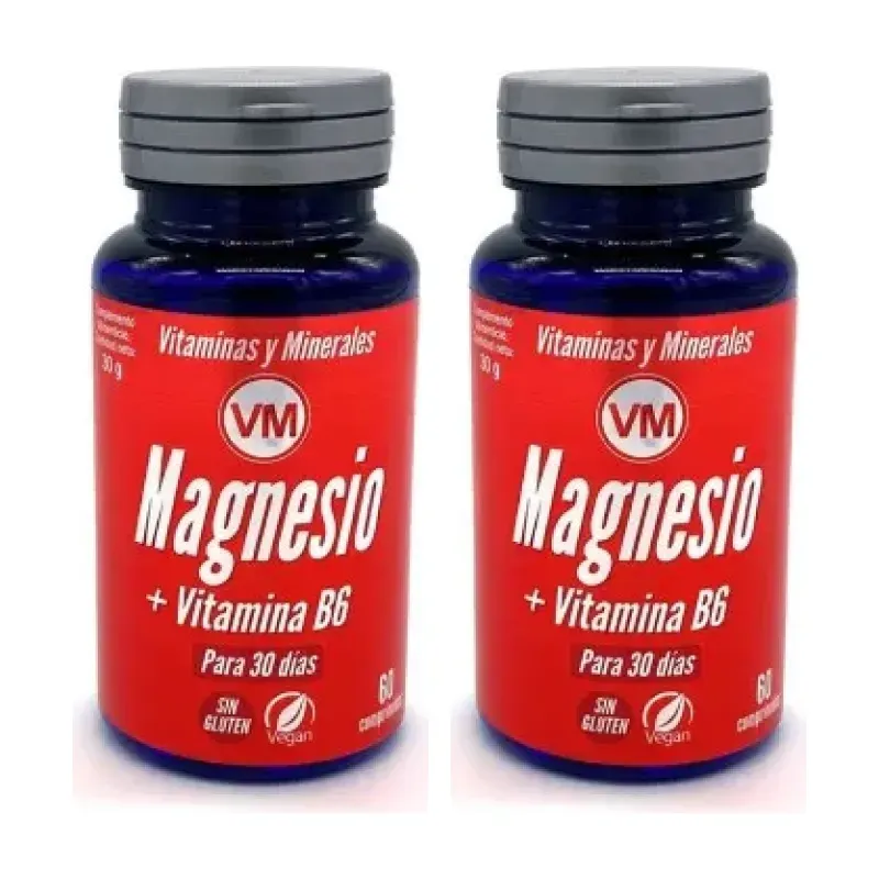 Ynsadiet Magnesio+Vitamina B6 Duplo, 2 x 60 comprimidos | Farmacia Barata
