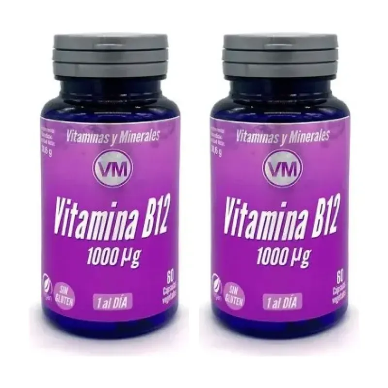 Ynsadiet Vitamina B12 Duplo, 2 x 60 capsulas | Farmacia Barata Ynsadiet Vitamina B12 Duplo, 2 x 60 capsulas | Farmacia Barata