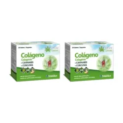 Ynsadiet Colágeno Zentrum Cannabis Duplo, 2 x 30 sobres