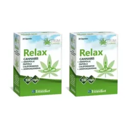 Ynsadiet Zentrum Cannabis Relax Duplo, 2 x 30 capsulas