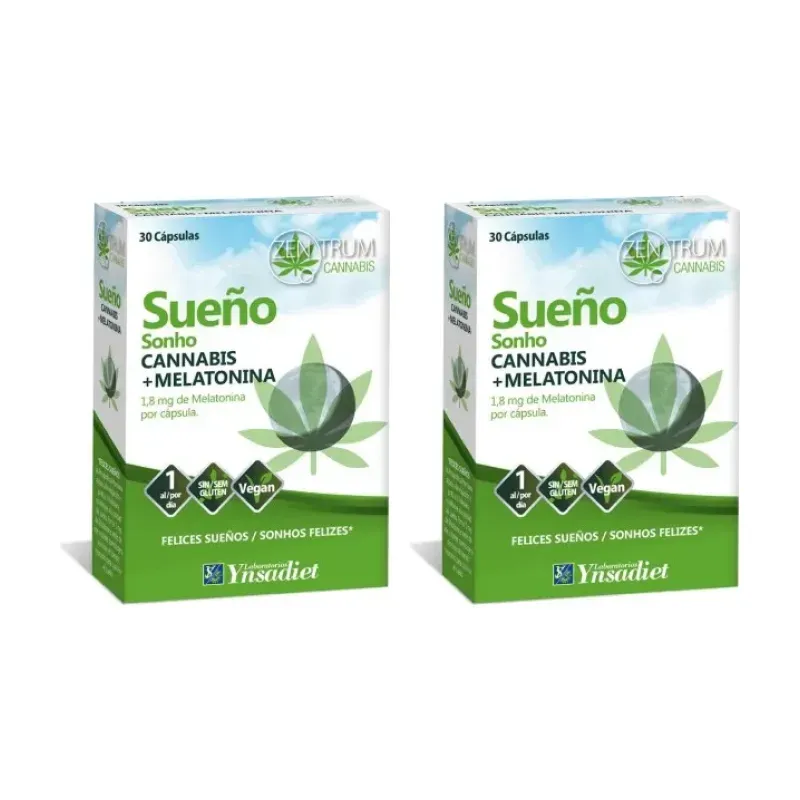 Ynsadiet Zentrum Cannabis Sueño Duplo, 2 x 30 capsulas | Farmacia Barata Ynsadiet Zentrum Cannabis Sueño Duplo, 2 x 30 capsulas | Farmacia Barata