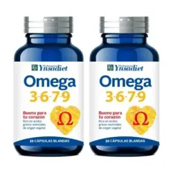 Ynsadiet Omega 3-6-7-9 Duplo, 2 x 30 perlas