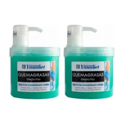 Ynsadiet Quemagrasas Efecto Frío Duplo, 2 x 500ml