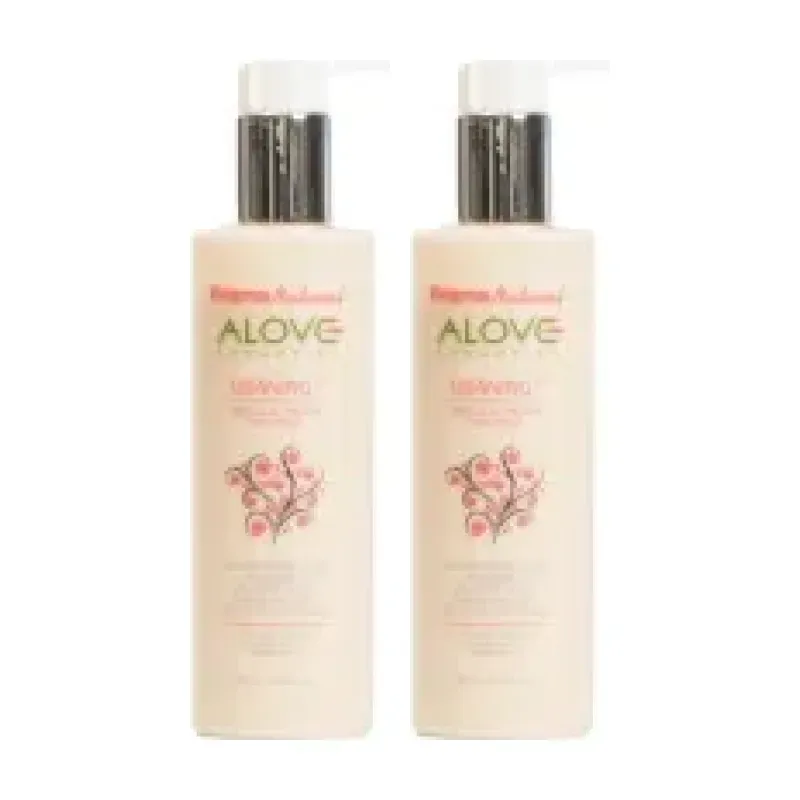 Alove Cleaning+ Gel limpiador Piel seca Duplo, 2 x 250ml | Farmacia Barata