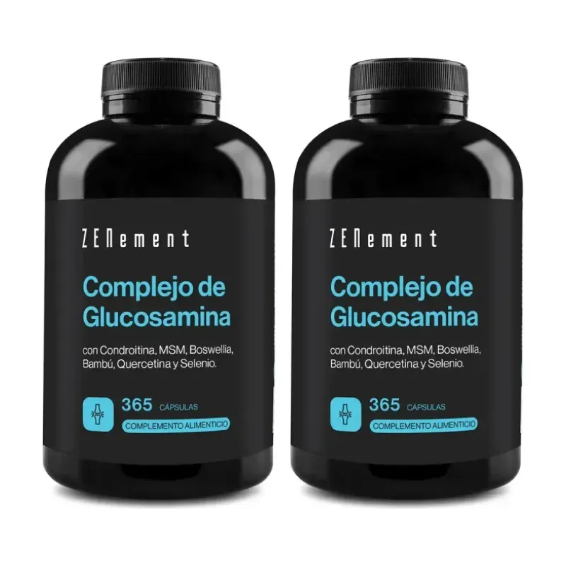 Zenement Glucosamina Complex Duplo, 2 x 365 cápsulas | Farmacia Barata Zenement Glucosamina Complex Duplo, 2 x 365 cápsulas | Farmacia Barata