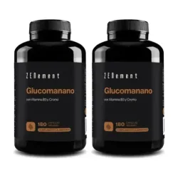 Zenement Glucomanano Duplo, 2 x 180 cápsulas veganas
