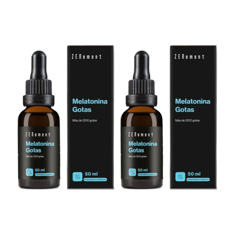 Zenement Melatonina Gotas Duplo, 2 x 50 ml | Farmacia Barata