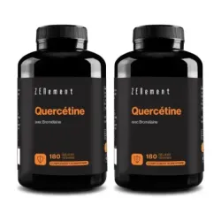 Zenement Quercetina con Bromelaína Duplo, 2 x 180 cápsulas veganas