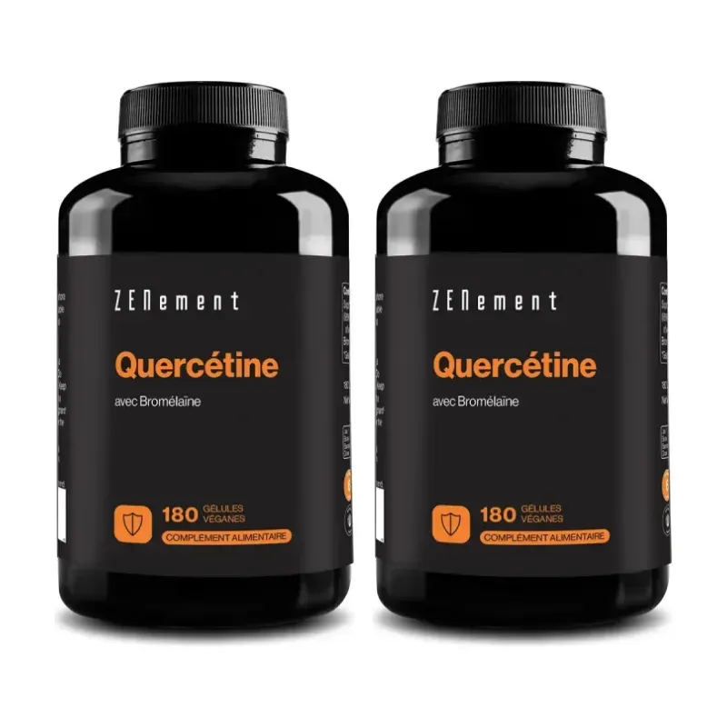 Zenement Quercetina con Bromelaína Duplo, 2 x 180 cápsulas veganas | Farmacia Barata Zenement Quercetina con Bromelaína Duplo, 2 x 180 cápsulas veganas | Farmacia Barata