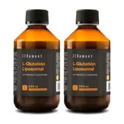 Zenement L-Glutatión Liposomal con Vitamina C Liposomada Duplo, 2 x 250 ml