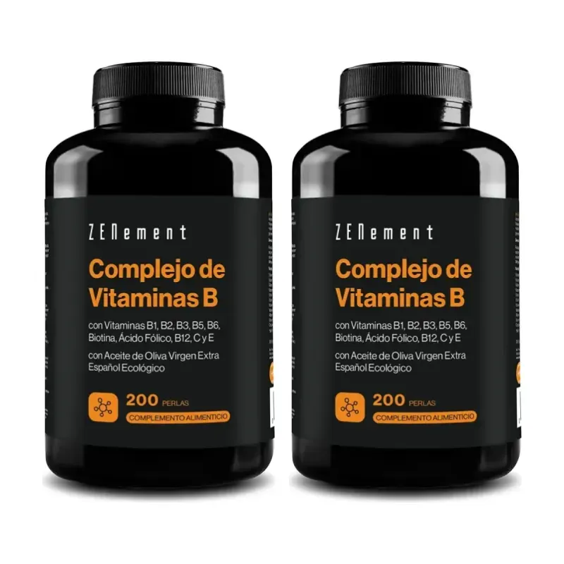Zenement Vitamina B Complex Duplo, 2 x 200 cápsulas blandas | Farmacia Barata Zenement Vitamina B Complex Duplo, 2 x 200 cápsulas blandas | Farmacia Barata