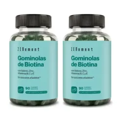 Zenement Gummies de Biotina Duplo, 2 x 90 gominolas veganas