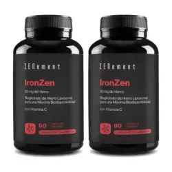 Zenement IronZen con Vitamina C Duplo, 2 x 90 cápsulas veganas
