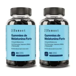 Zenement Gummies de Melatonina Forte Duplo, 2 x 90 gominolas veganas