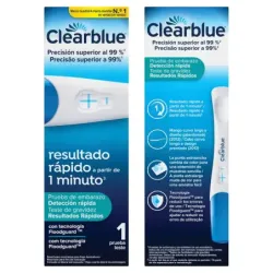 Clearblue Test de Embarazo Analógico Detección Rápida, 1 unidad