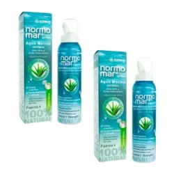 Normomar Agua Marina Spray Aloe + Hialurónico, Duplo 2x120 ml
