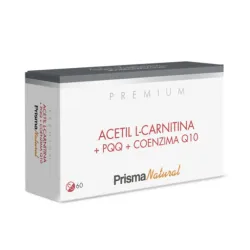 Prisma Natural Acetil L-Carnitina+Coenzima Q10, 60 cápsulas