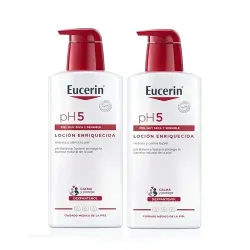 Eucerin ph5 loción enriquecida formato ahorro, 2x400 ml