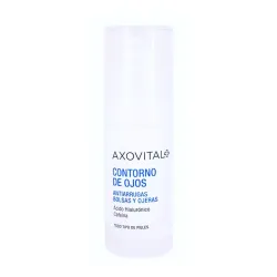 Axovital Contorno de Ojos Antiarrugas Bolsas y Ojeras, 30 ml
