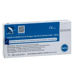 AmonMed test autodiagnóstico antígenos saliva, 1 kit
