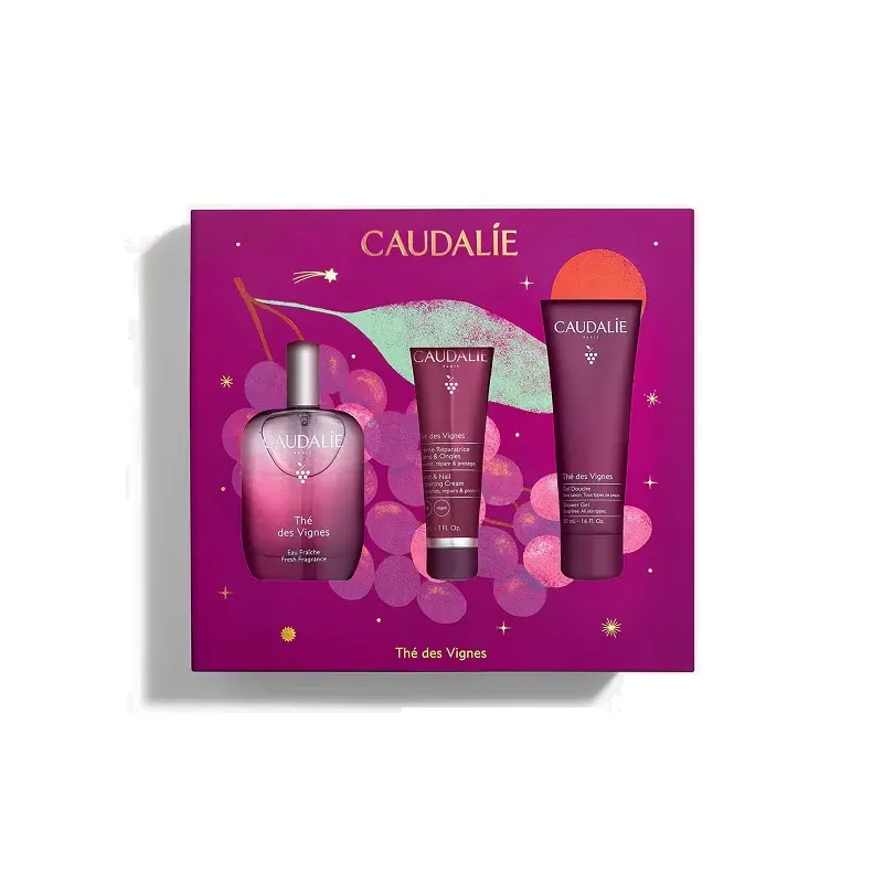 Caudalie The des Vignes cofre agua fresca 50 ml + REGALO gel de ducha + crema de manos Caudalie The des Vignes cofre agua fresca 50 ml + REGALO gel de ducha + crema de manos