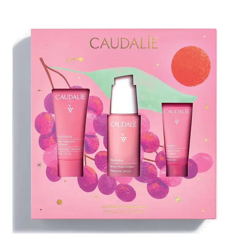 Caudalie Cofre VinoHydra Sérum, 30ml + REGALO gelatina limpiadora + crema sorbete Caudalie Cofre VinoHydra Sérum, 30ml + REGALO gelatina limpiadora + crema sorbete