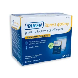 Ibufen Xpress 400mg para solución oral, 20 sobres