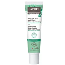 Cattier Crema Matificante Día Piel Mixta a Grasa, 40 ml