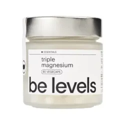 Be Levels Triple Magnesium, 60 cápsulas vegetales