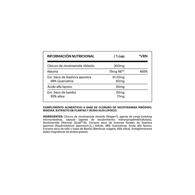 Be Levels NAD+ Pro, 30 cápsulas vegetales | Farmacia Barata Be Levels NAD+ Pro, 30 cápsulas vegetales | Farmacia Barata