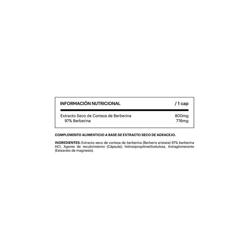 Be Levels Berberine, 60 cápsulas vegetales | Farmacia Barata Be Levels Berberine, 60 cápsulas vegetales | Farmacia Barata