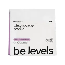 Be Levels Isolated Protein Frutos del Bosque y Chocolate Blanco, 750 g