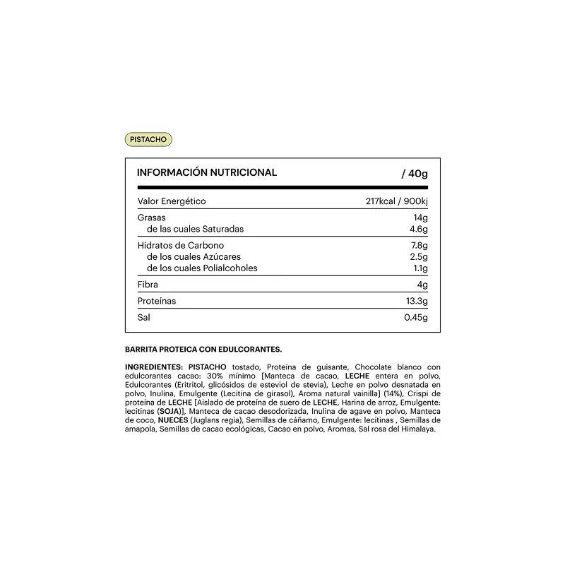 Be Levels Keto Bar Pistacho, 8 barritas | Farmacia Barata Be Levels Keto Bar Pistacho, 8 barritas | Farmacia Barata