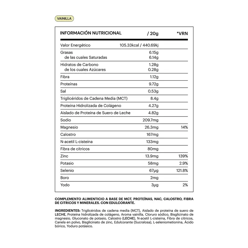 Be Levels Keto Powder Vainilla, 300 g | Farmacia Barata Be Levels Keto Powder Vainilla, 300 g | Farmacia Barata