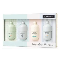 Suavinex Baby Cologne Mini Colección Set, 4x50 ml