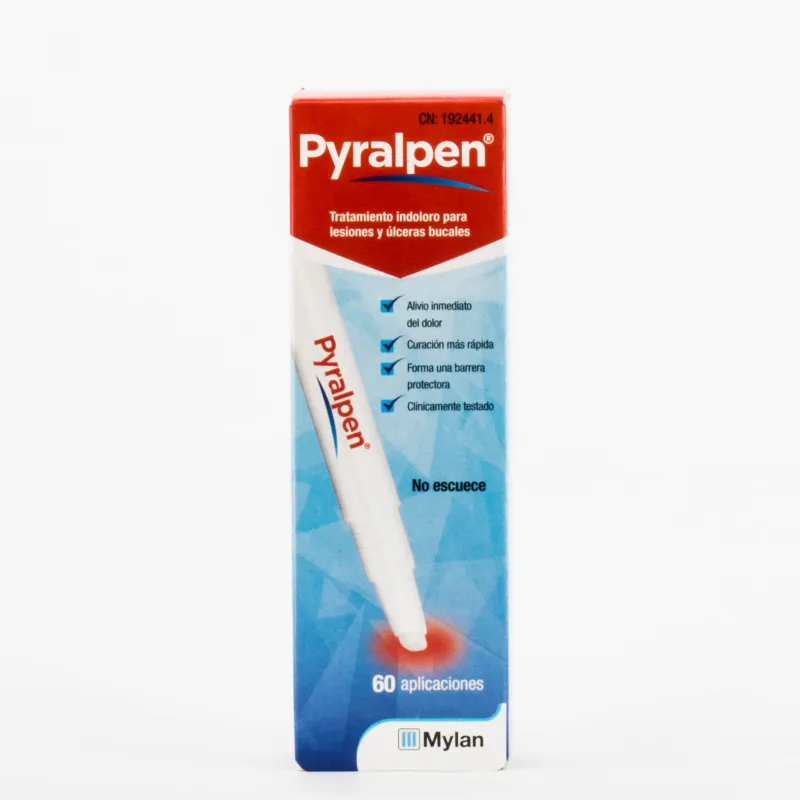 Pyralpen Úlceras Bucales, 60 Aplic. Pyralpen Úlceras Bucales, 60 Aplic.