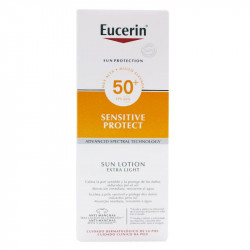 EUCERIN SUN 50+ LOCION EXTRA LIGHT 150 ML*