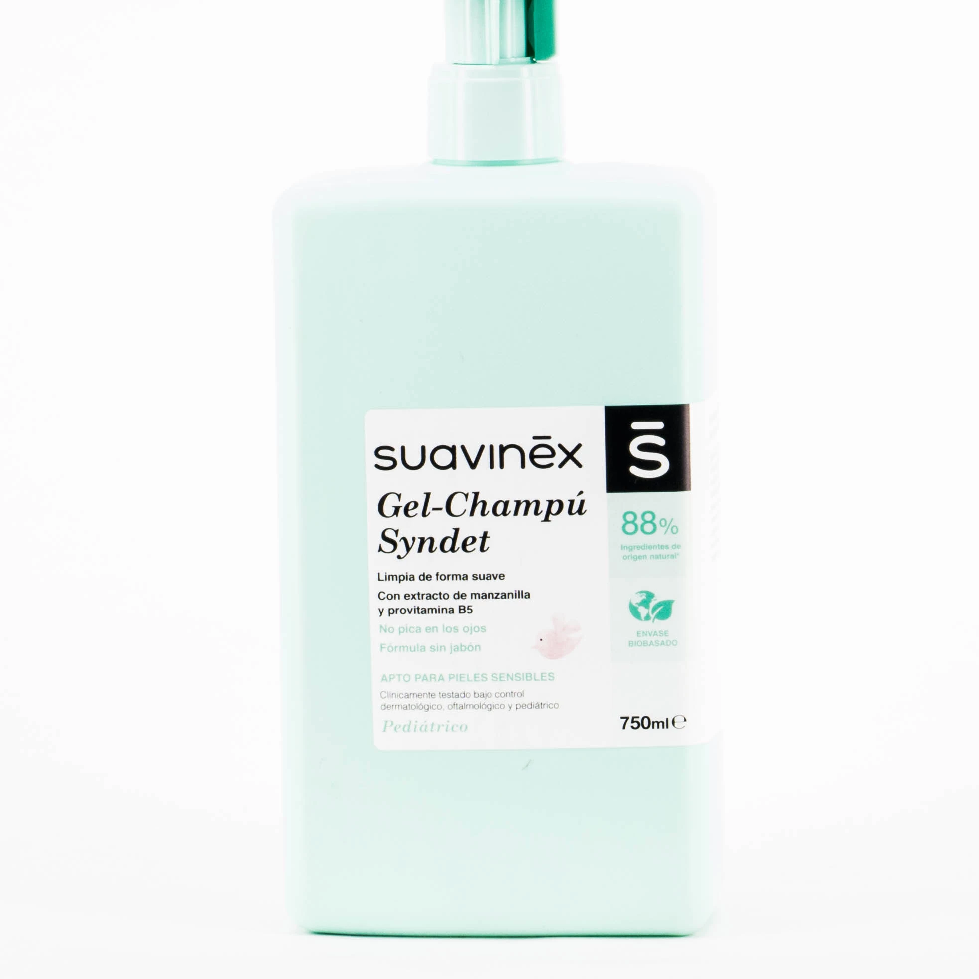 Suavinex Gel-Champú Syndet, 750ml.