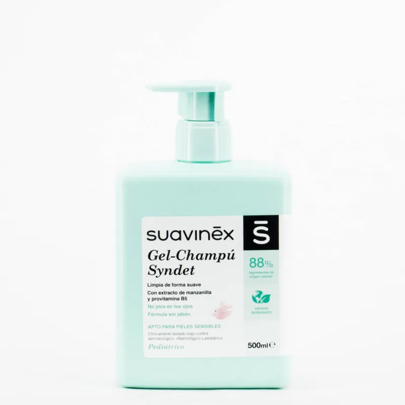 Suavinex Gel-Champú Syndet, 500ml. Suavinex Gel-Champú Syndet, 500ml.
