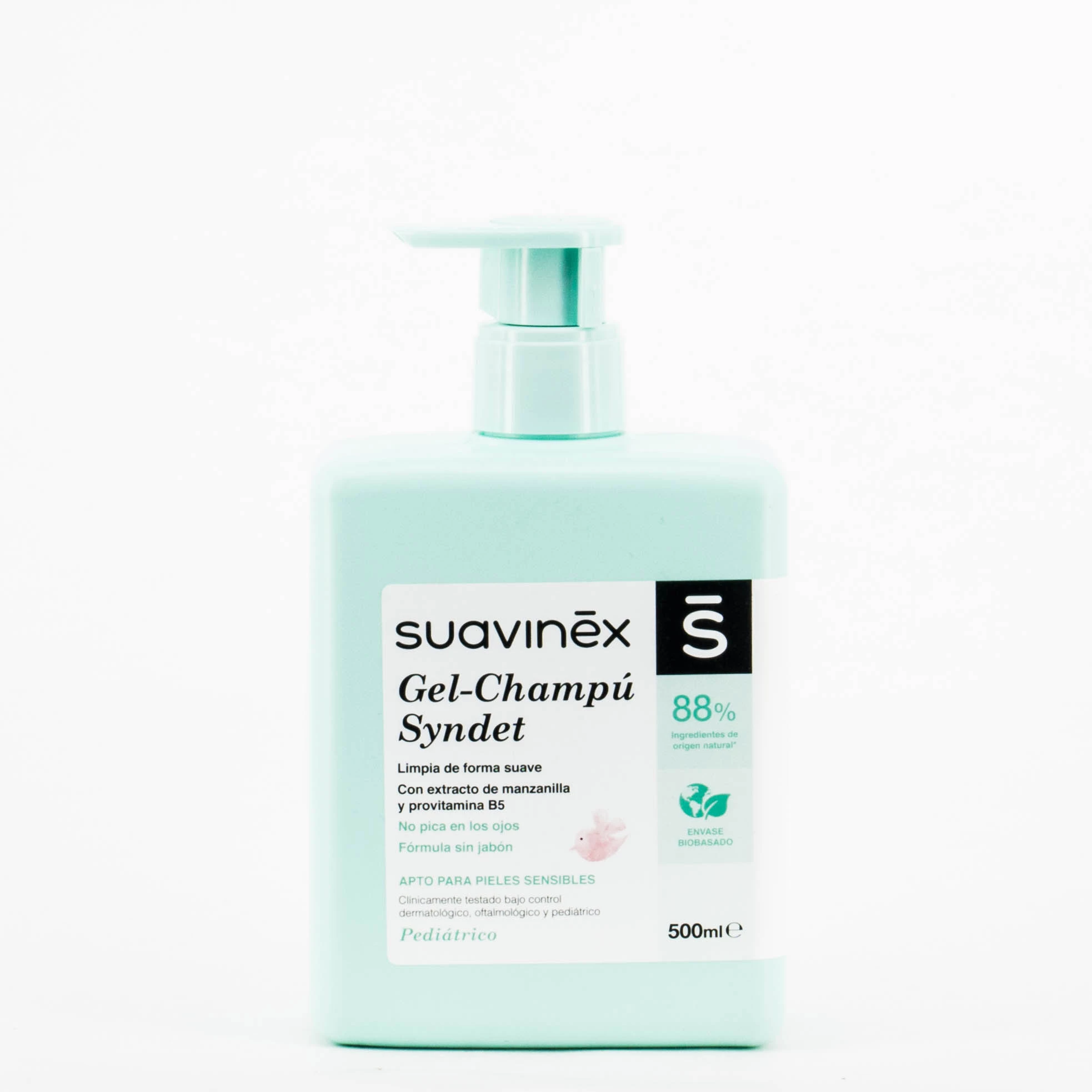 Suavinex Gel-Champú Syndet, 500ml.