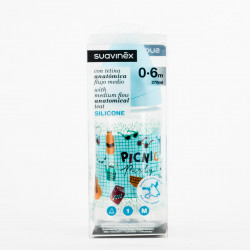 Suavinex Biberon Tetina Anatomica Silicona, 270ml.