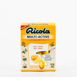 Ricola Multi-Active Caramelos Miel Limón, 51gr.