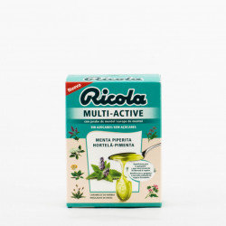 Ricola Multi-Active Caramelos Menta Piperina, 51gr.