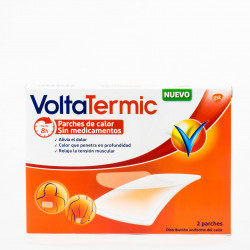 Voltadermic Parches de Calor Rectangulares, 2Ud.