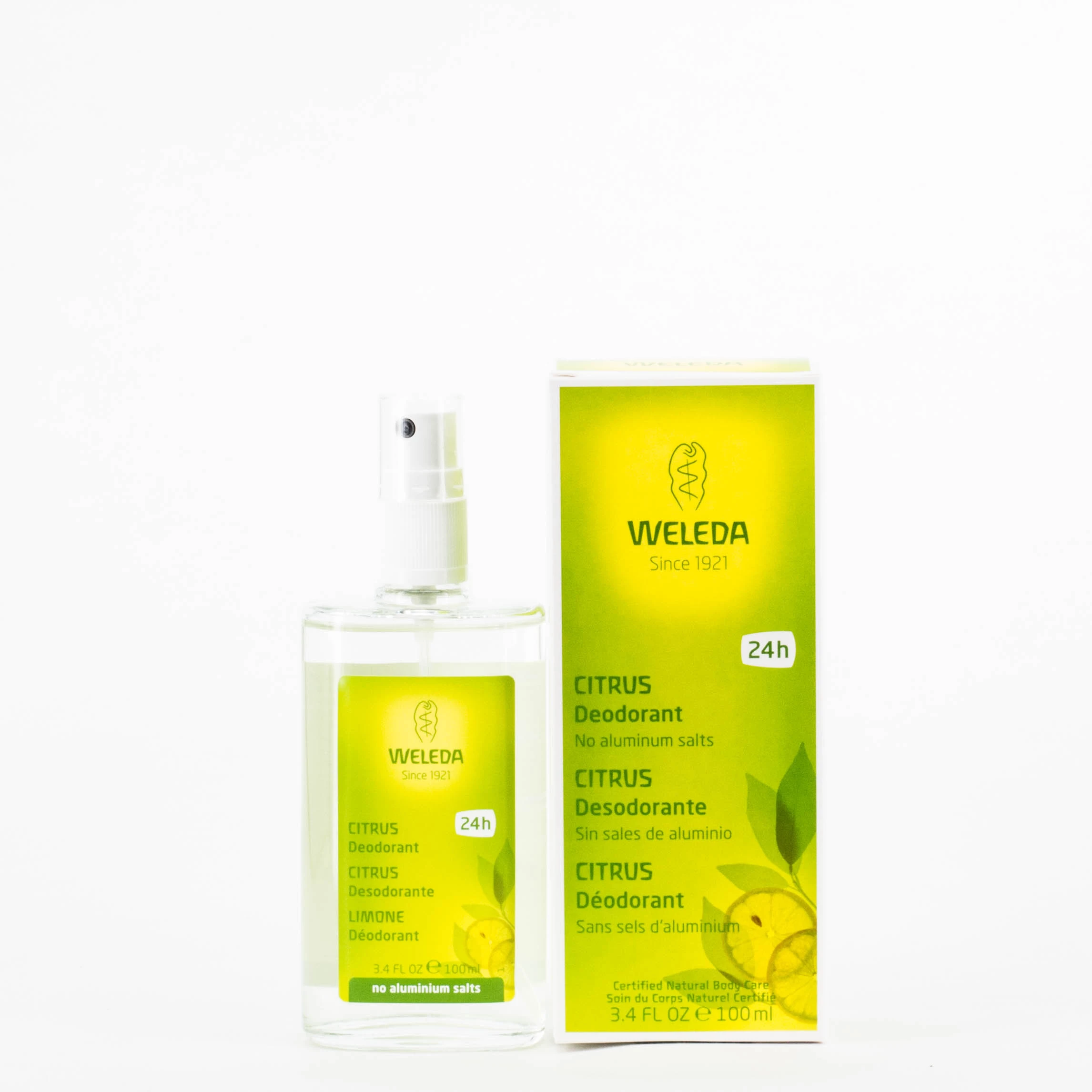 Weleda Desodorante Citrus Spray, 100ml.