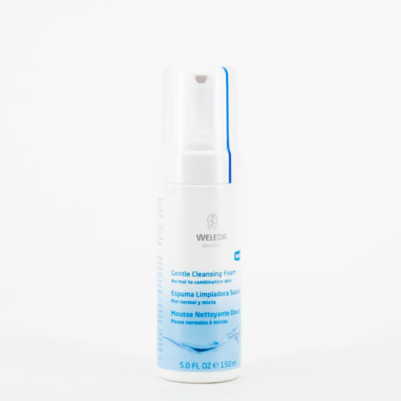 Weleda Espuma Limpiadora Suave, 150ml.