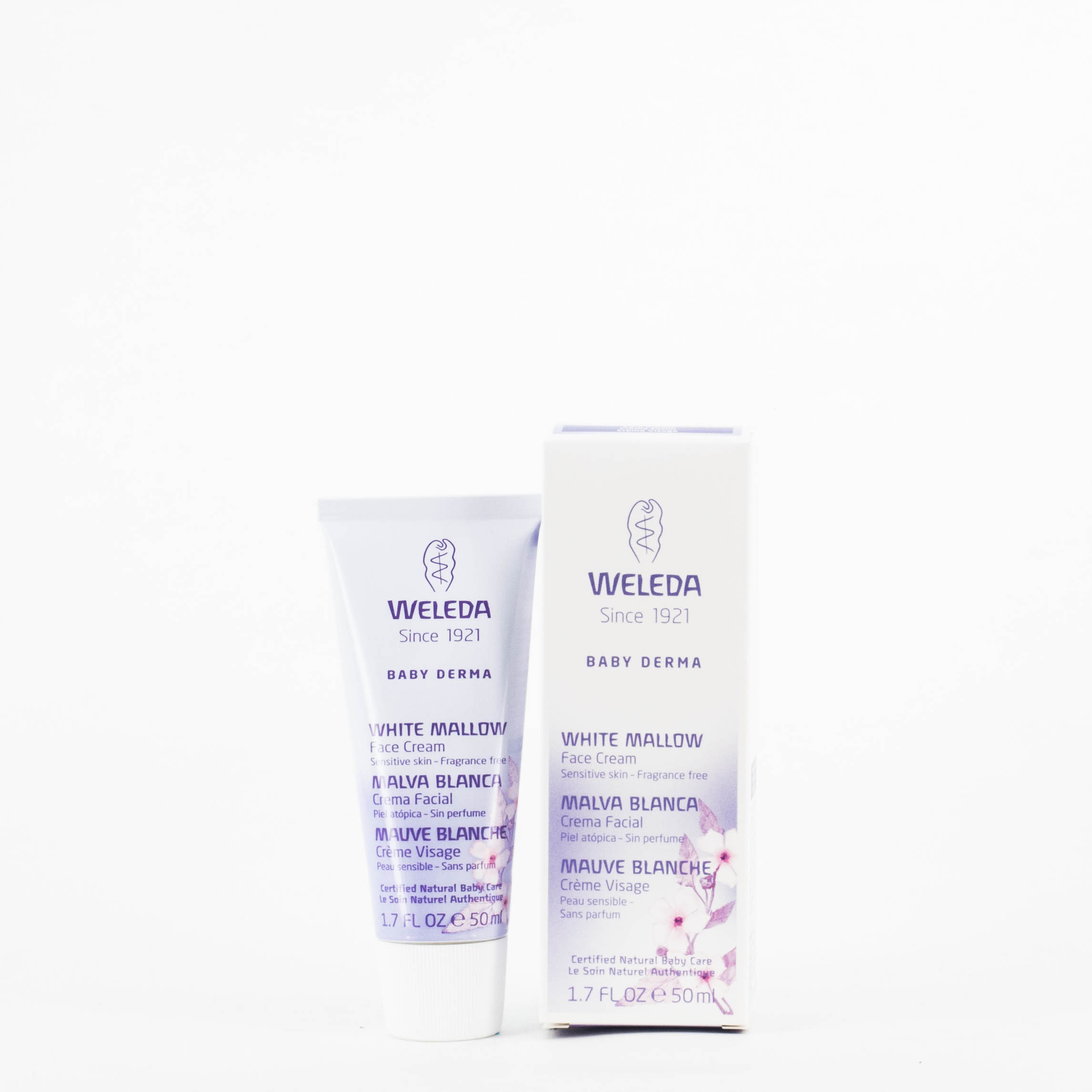 Weleda Crema Facial Malva Blanca, 50ml.