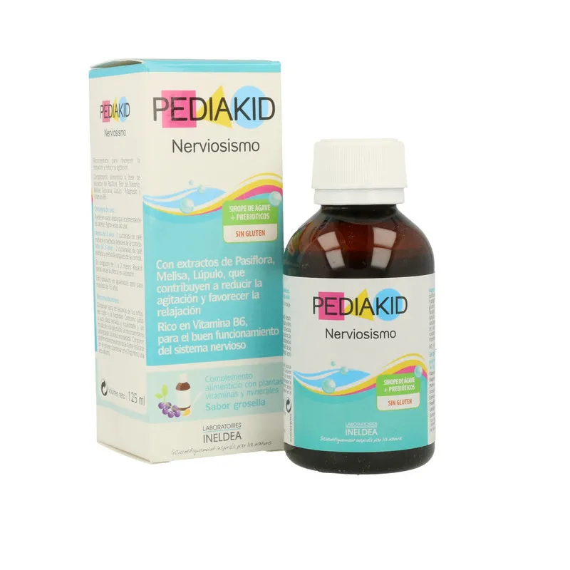 Inelda Pediakid Nerviosismo Jarabe, 125 ml.