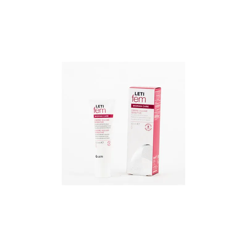 Letifem Crema Vulvar Sensitive, 30ml.