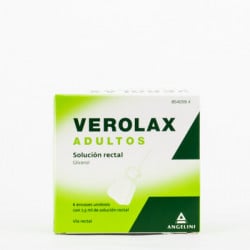 Verolax Adultos 5,4 ml, 6 Enemas x 7,5ml.